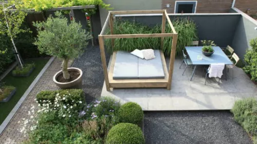 Stones4u Xiam Blue Hardsteen Gevlamd Geborsteld (758710)